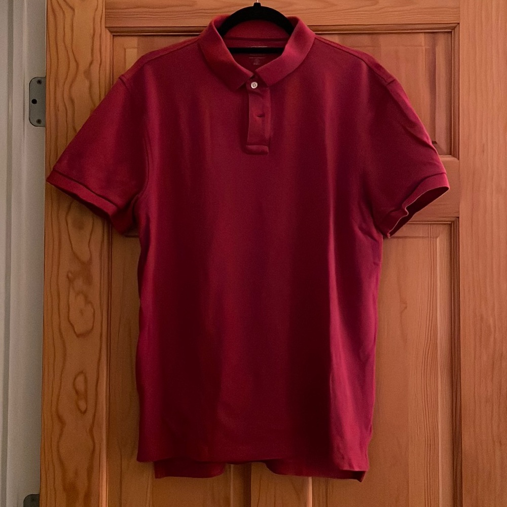 NWOT J Crew Pique Polo Size L slim cut